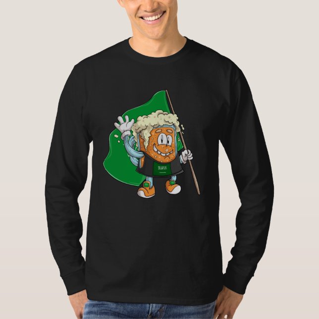 Öl fan av Saudiarabien T Shirt (Framsida)