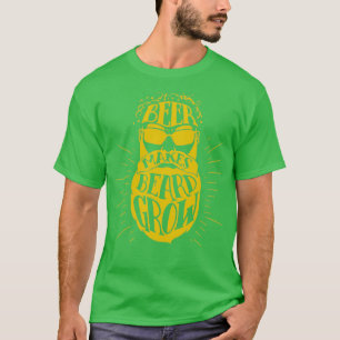 Öl får skägget att växa 2 t shirt