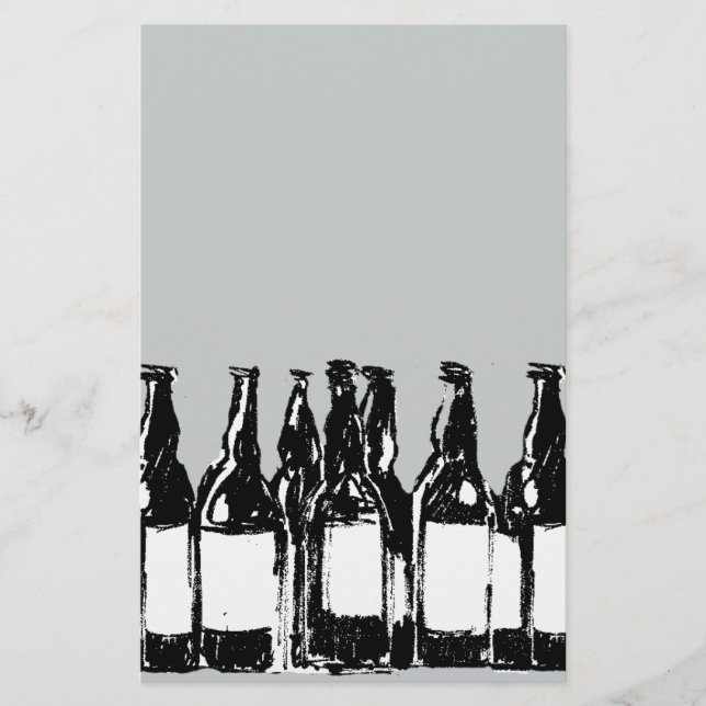 öl flaskor brevpapper (Framsida)