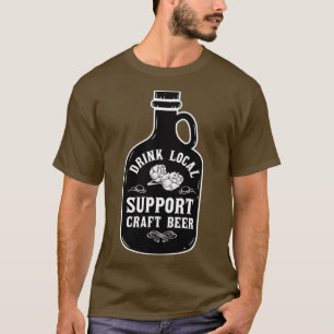 öl för manar kvinnor som dricker öl t shirt