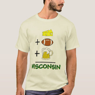Öl för positiv fotboll för ost likställer positiv t shirt