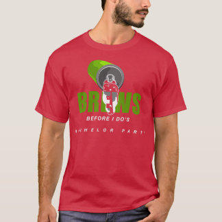 Öl före jag gör Bröllopsfest presentidé T Shirt