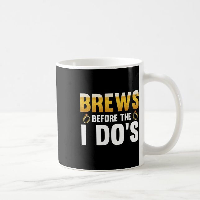 Öl före jag gör bruden  kaffemugg (Höger)
