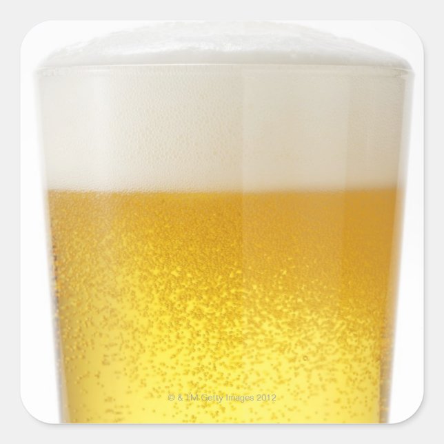 Öl Fyrkantigt Klistermärke (Framsida)