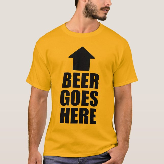 ÖL GÅR HÄR TEE SHIRT (Framsida)