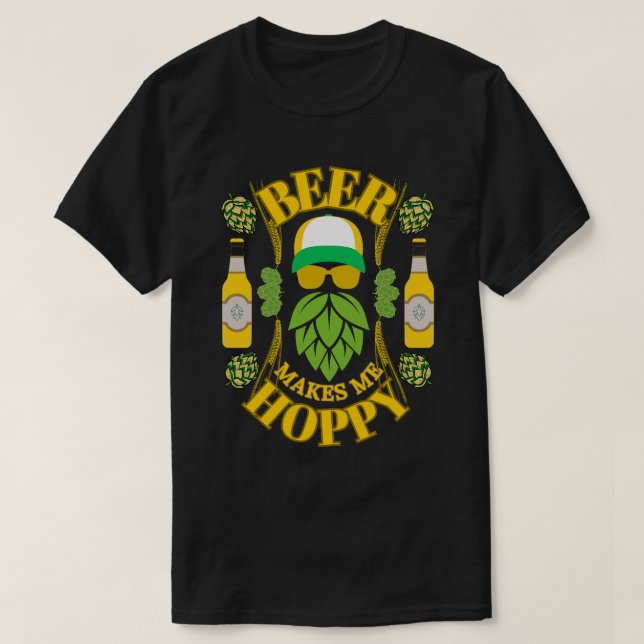 Öl Gör Mig Glad T-Shirt (Design framsida)
