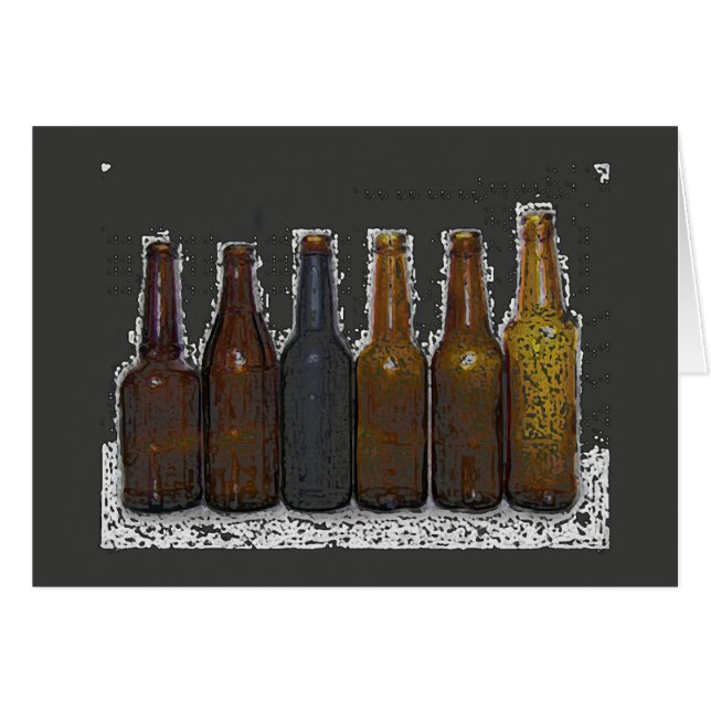 Öl Hälsningskort (Framsidan Horizontal)