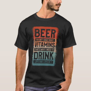 Öl har inte många vitaminer, och därför behöver ja t shirt