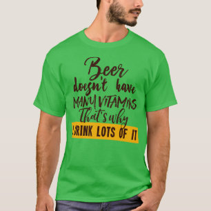Öl har många vitaminer t shirt