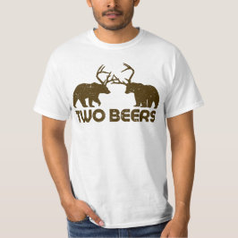Öl, Hjort, Bear. Lustigt Gift för Beer Älskare. T Shirt