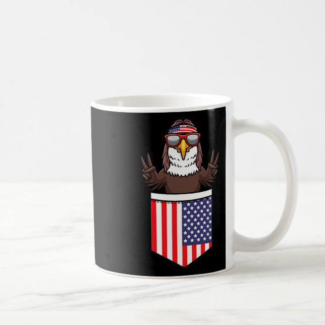 Öl i Pocket Patriotic Independence day 4:e Kaffemugg (Höger)