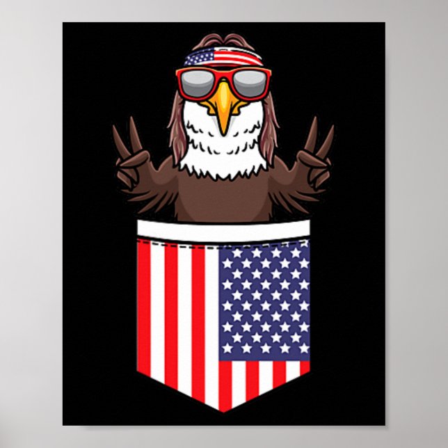 Öl i Pocket Patriotic Independence day 4:e Poster (Framsidan)