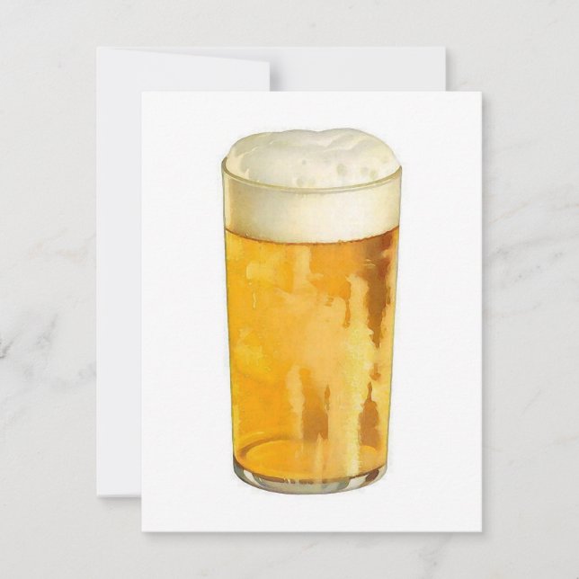 Öl Inbjudan - Personliga Öl Inbjudningar (Framsida)