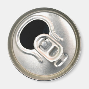 Öl kan öppna drycken metall behållare magnet