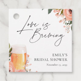 Öl kärlek bryggs Bröllopsdusch Gåvor Etiketter
