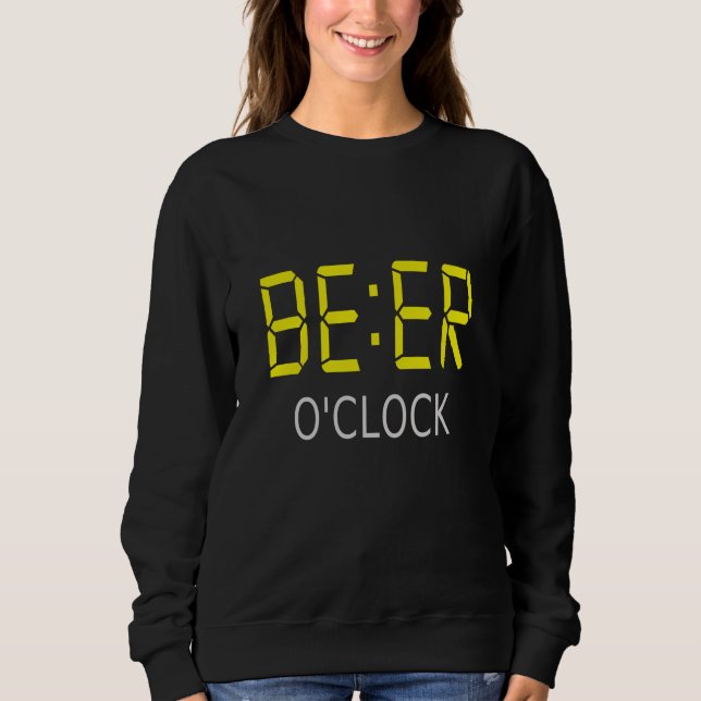 Öl klockan t shirt (Framsida)