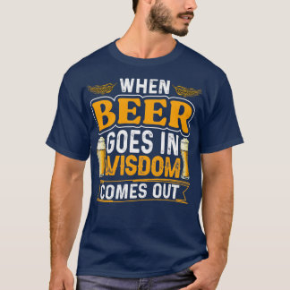 Öl kommer ut t shirt