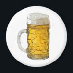Öl Magnet<br><div class="desc">Versaler av Stil Beer Glass Digital Artwork</div>