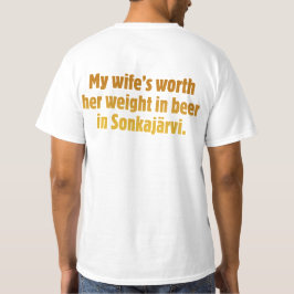 Öl Makehus Tillbaka Värde T-shirt