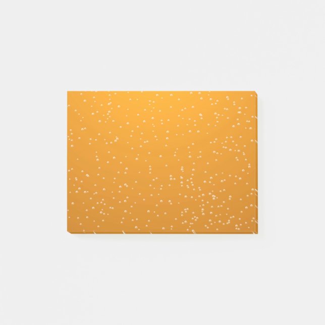 Öl med små bubblor Bakgrundskonst Post-it Block (Framsida)