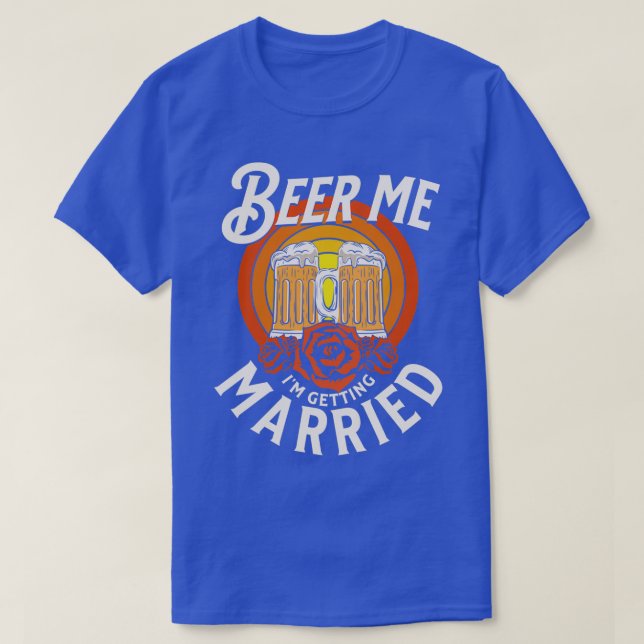 Öl mig Ix27m Gifta sig Groom Bride Funny Ba T Shirt (Design framsida)