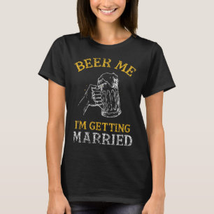 Öl mig jag gifter mig fest brudgum svensexa Br T Shirt