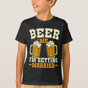 Öl mig jag ska gifta mig Svägerskor Groom Squad T Shirt