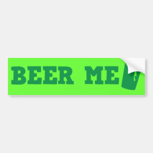 ÖL MIG st patricks daygröntdesign Bildekal