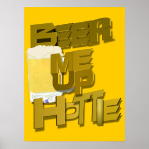 öl mig upp snygging poster