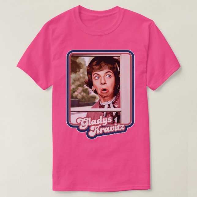 Ol Nosy Gladys Kravitz T Shirt (Design framsida)