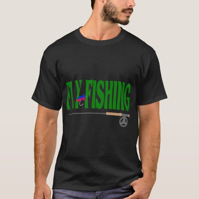 Öl och abborrfiske är en bra idé. Fiske, Fu T Shirt (Framsida)