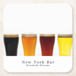 Öl- och ålVisning, pub-/bryggeri Underlägg Papper Kvadrat<br><div class="desc">Öl och Ale-Visning,  Pub/Brewery Papper Underlägg från Affärskort Store.</div>