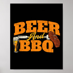 Öl och Bbq - Grilling Grill Pitmaster Byrbecue L Poster