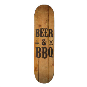 Öl och BBQ Mini Skateboard Bräda 18,7 Cm