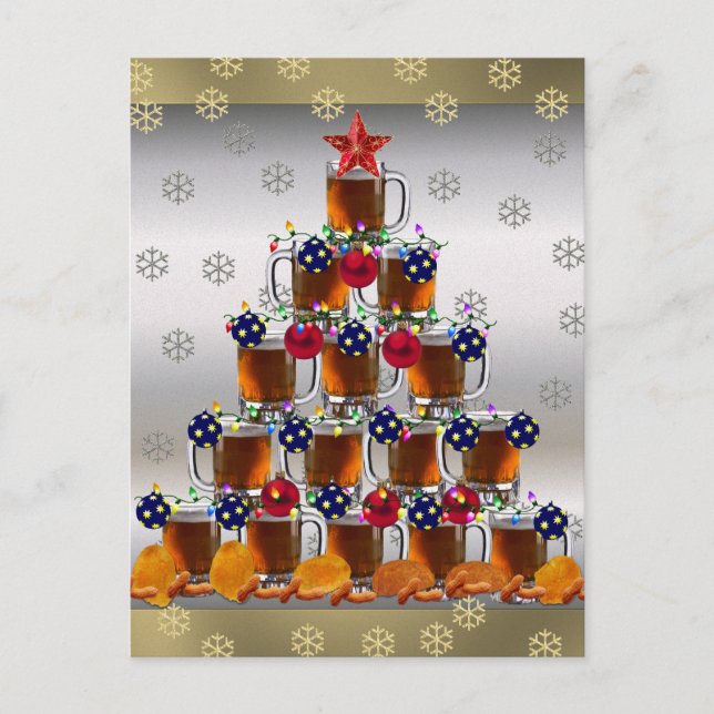 Öl och Chip Vykort (Framsida)