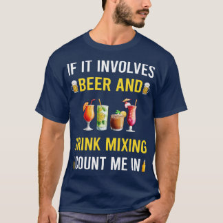 Öl och dryck Blandning av blandade jologer T Shirt