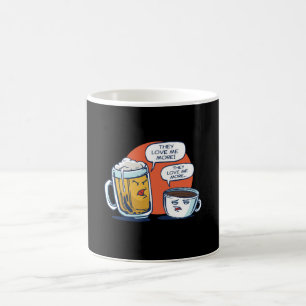 Öl- och kaffedragning kaffemugg