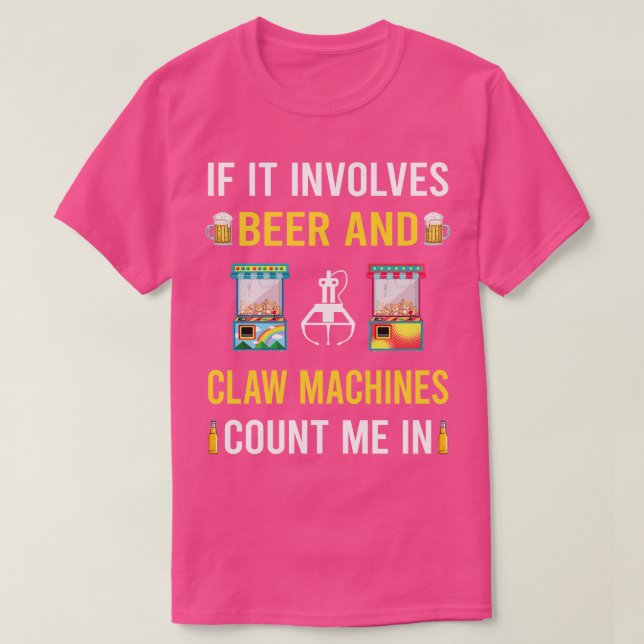 Öl och Klo Maskin Crane T Shirt (Design framsida)