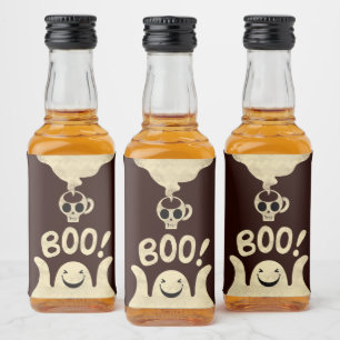 Öl- och likhetsetiketter spritflaskor etikett