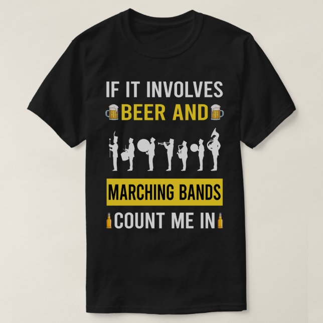 Öl- och märkningsband t shirt (Design framsida)