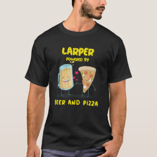 Öl- och Pizza LARP-aktivitet T Shirt