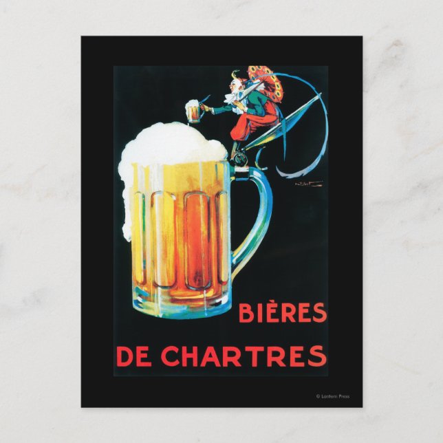 Öl of Chartres Promotional Poster Vykort (Framsida)