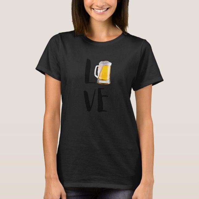 Öl öl humle t shirt (Framsida)