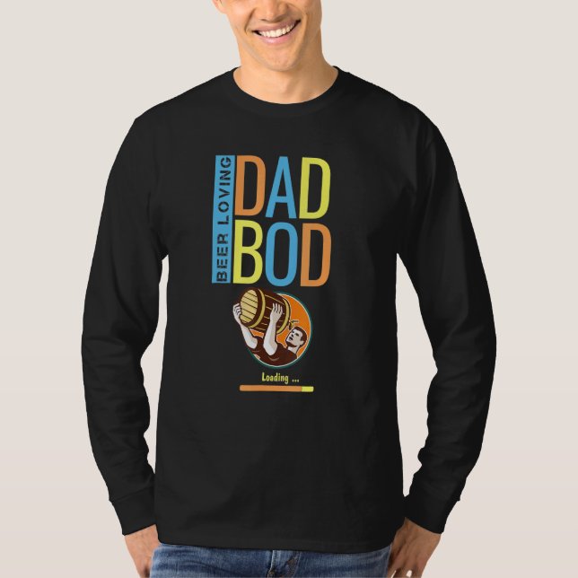 Öl Pappa Bod för Far Pop Pappa pappa T Shirt (Framsida)
