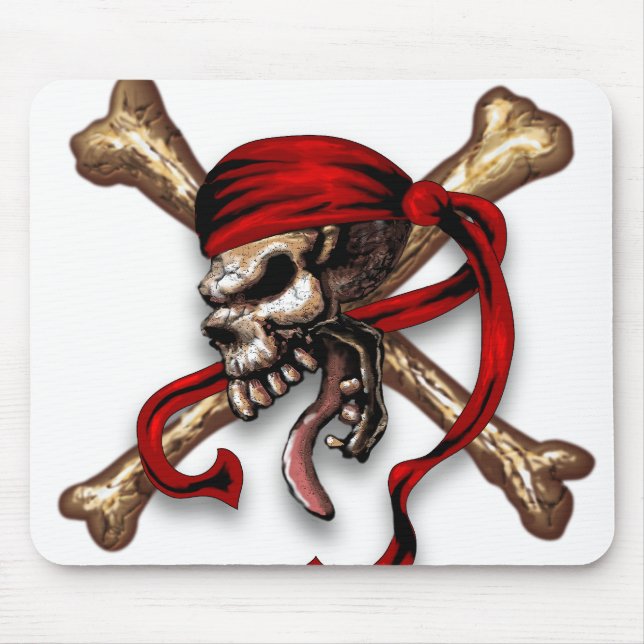Ol piratskalle musmatta (Framsidan)