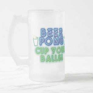 Öl Pong Frostat Ölglas