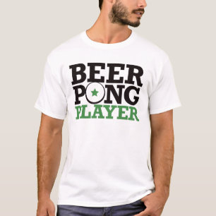 Öl Pong - spelare T-shirt
