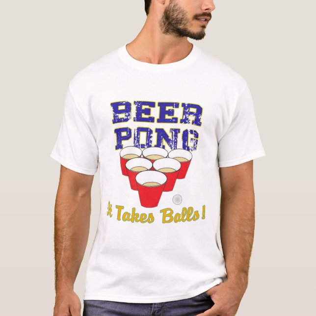 Öl Pong T-shirt (Framsida)