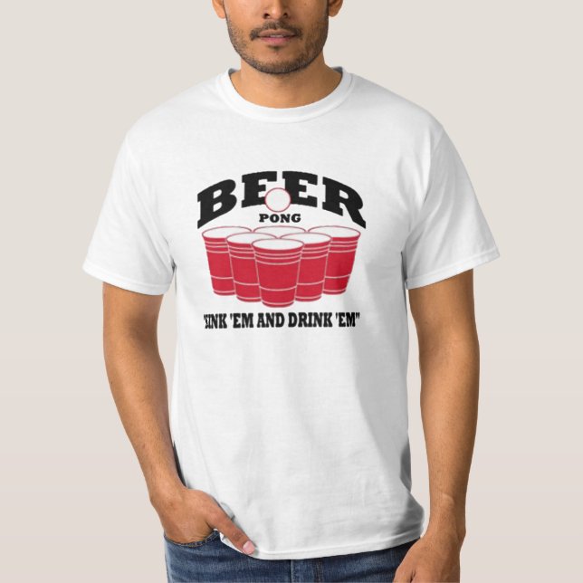 Öl Pong Tee (Framsida)