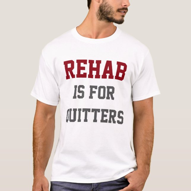 Öl - Rehab är för kvartsparter T Shirt (Framsida)